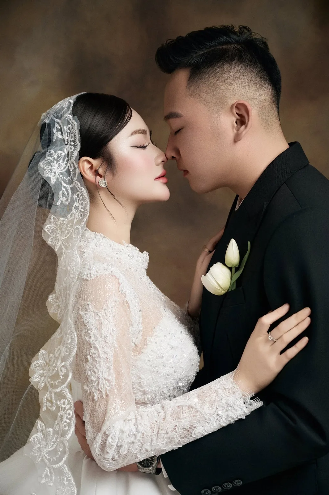 Ảnh chân dung cô dâu